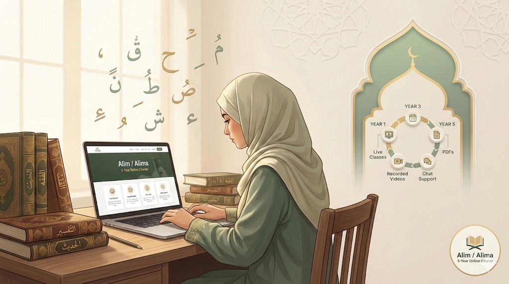 Alim / Alima 5-Year Online Course (Advanced Islamic Studies Program)